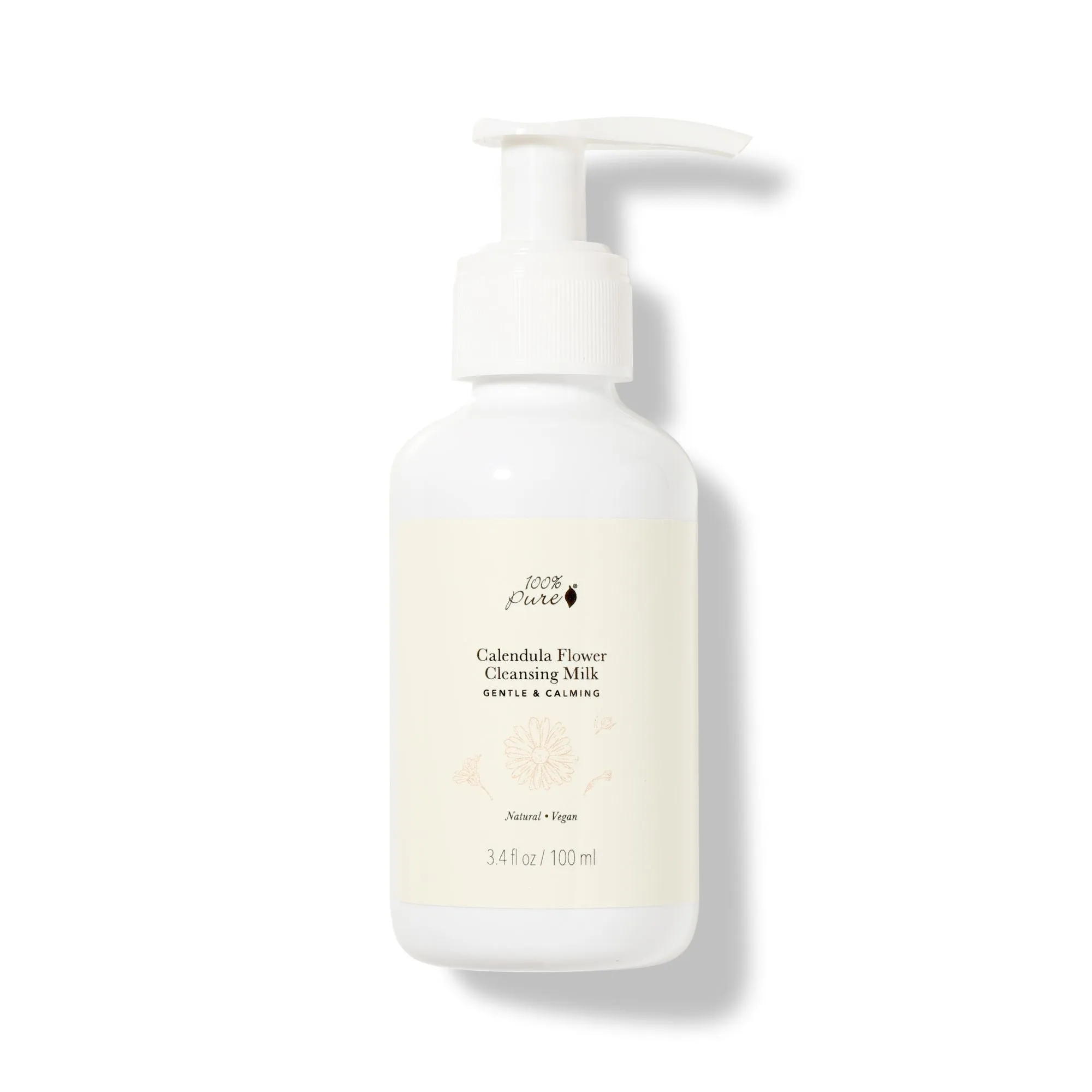 100% Pure - Calendula Flower Cleansing Milk (100 ml)