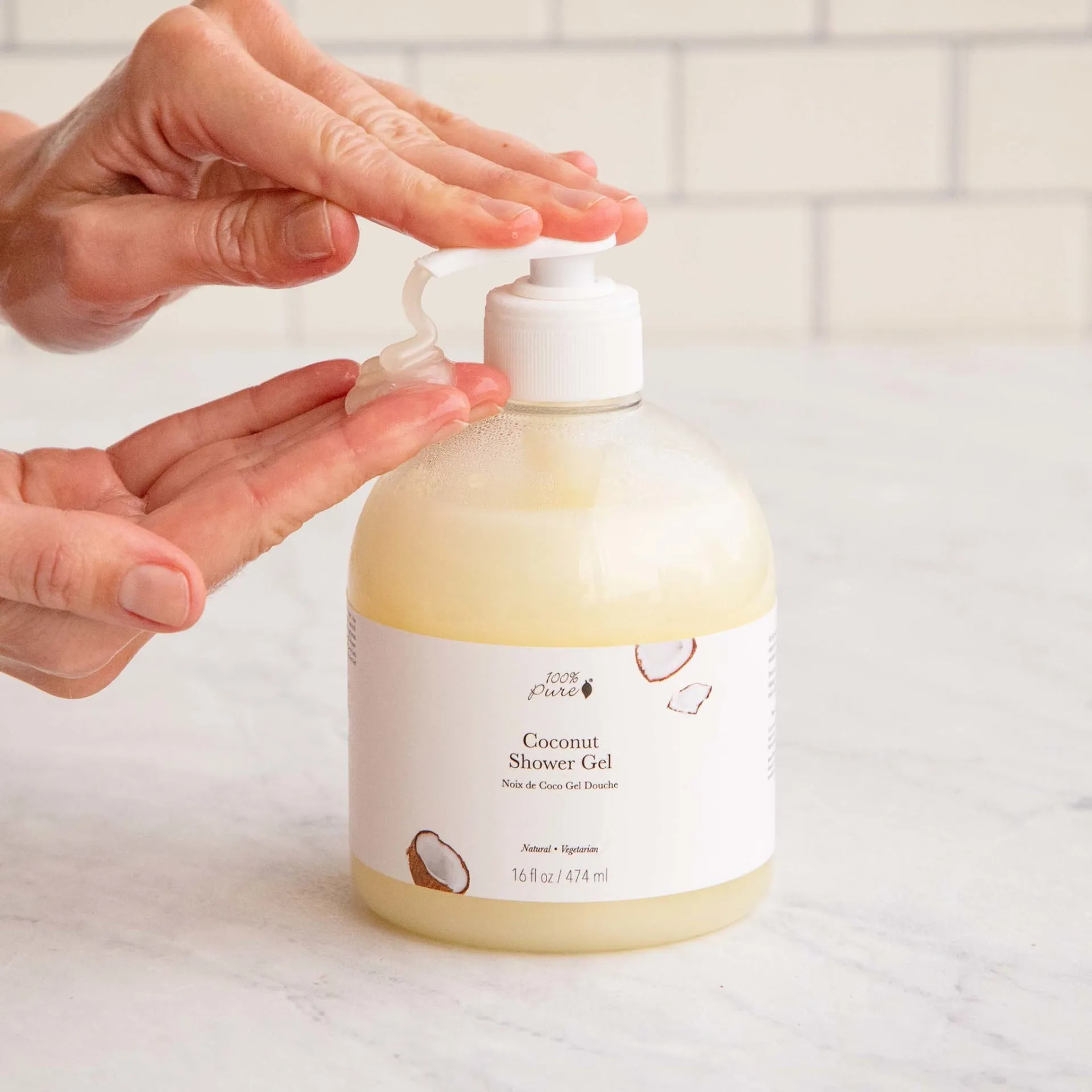 100% PURE - Coconut Shower Gel