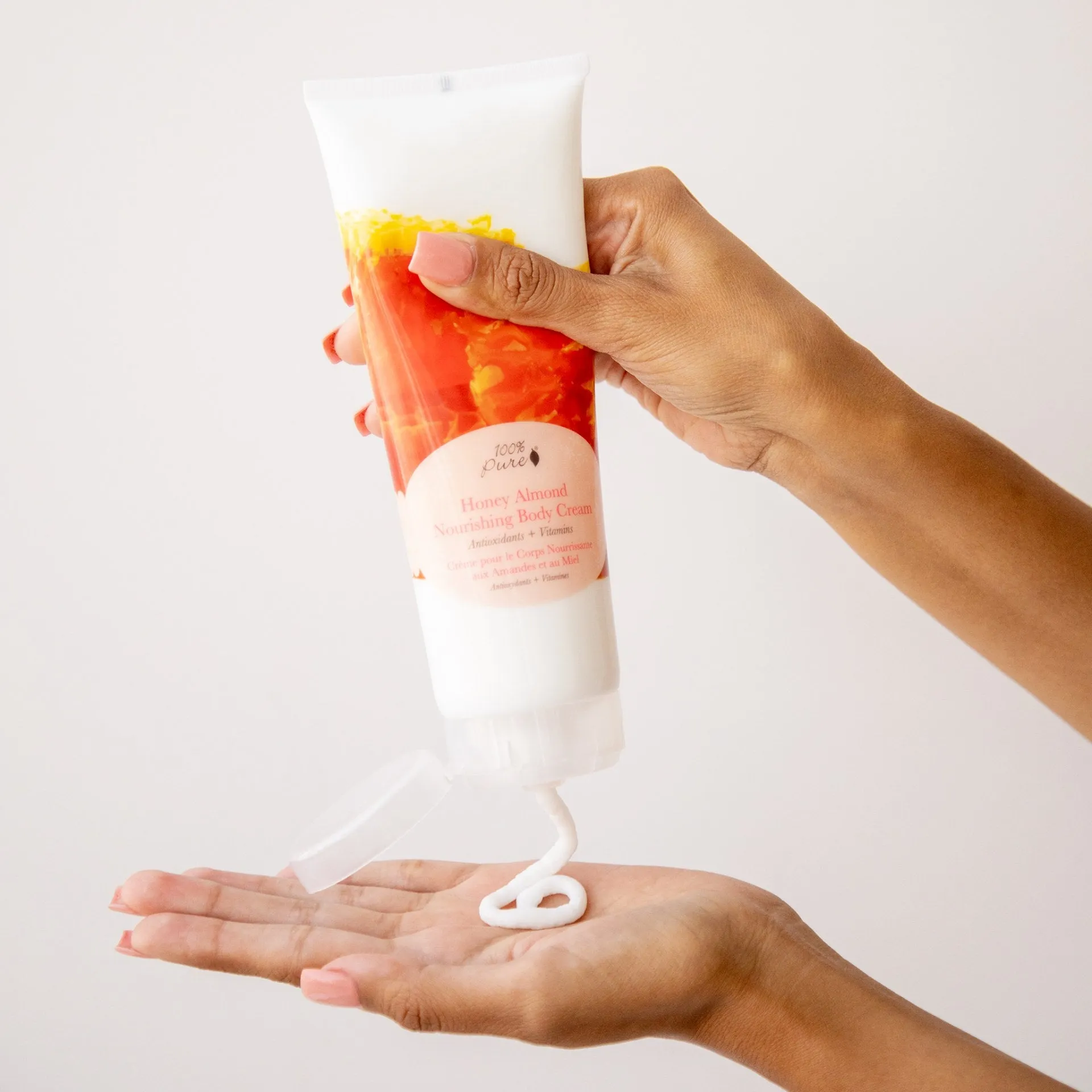 100% PURE - Honey Almond Nourishing Body Cream