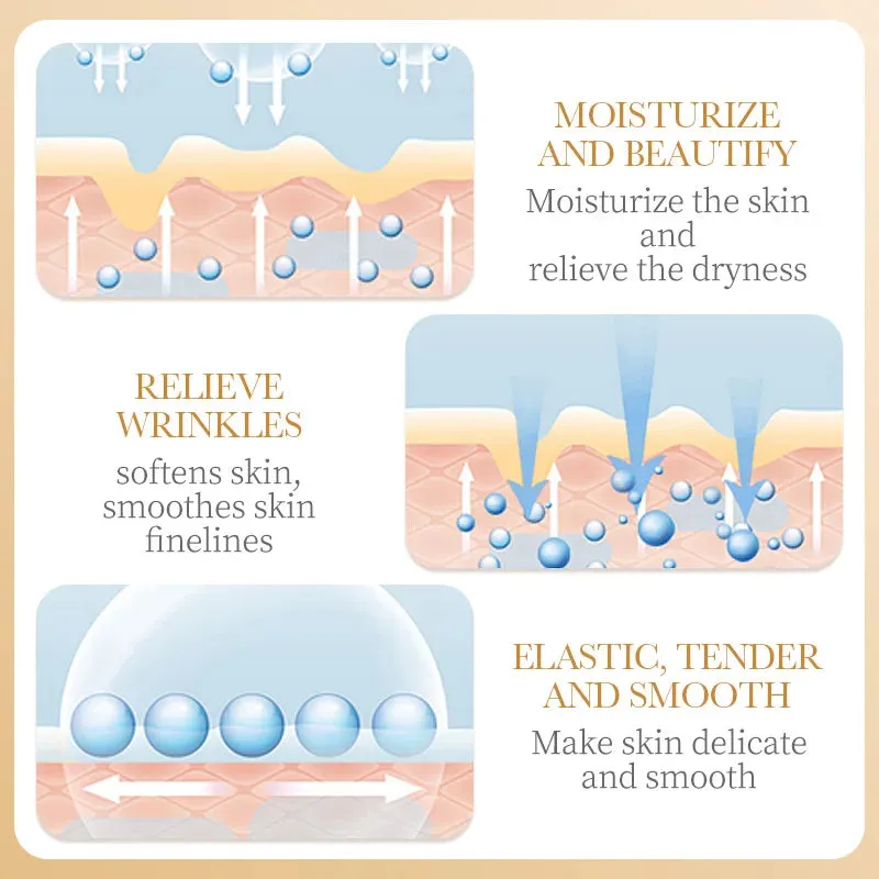 10pcs Collagen Anti Wrinkle Face Mask Moisturizing Anti-aging Repair