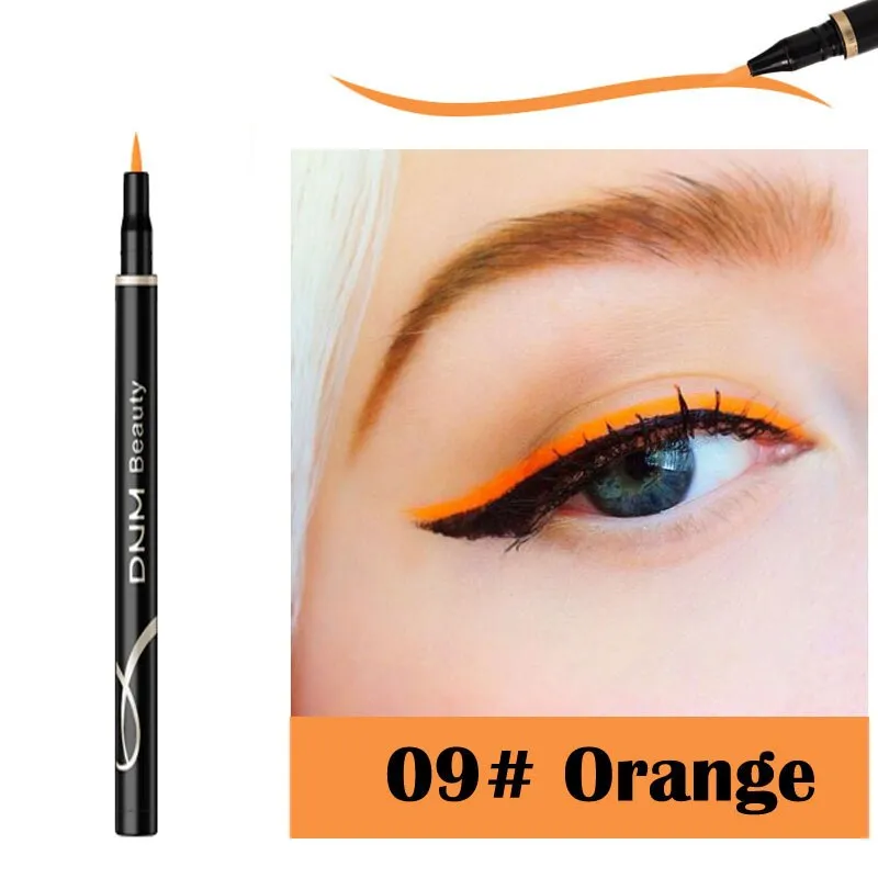 12Color Metallic Shiny Makeup Eyesliner Waterproof Shimmer Long-Lasting Easy To Wear Liquid Eyeliner  TSLM1
