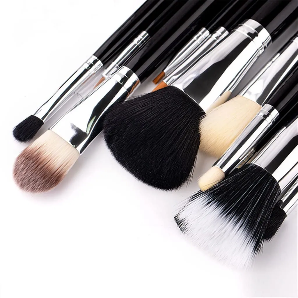 12pcs Professional Makeup Brushes Set Foundation Big Loose Powder Eyeshadow Eyeliner Eyebrow