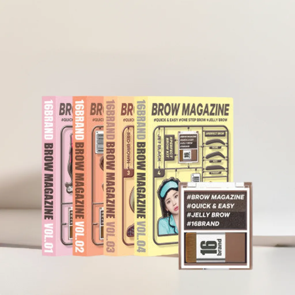 16BRAND 16 Brow Magazine Eyebrow (3colors)