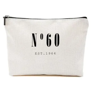 1964 60th Birthday Gifts for Women Makeup Bag Cool Gifts for 60 Year Old Woman Cosmetic Bag 60th Birthday Gifts Ideas for Female Her Friend Aunt Grandma Mom Retirement Birthday Travel Toiletry Bag