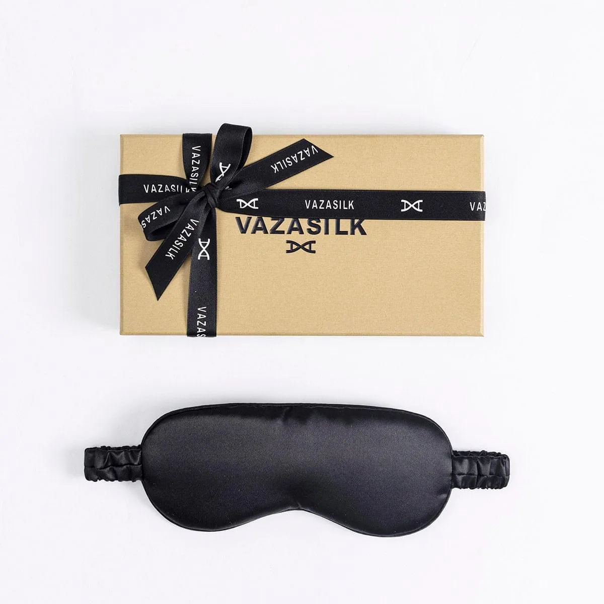 22 Momme Silk Sleep Eye Mask - Black