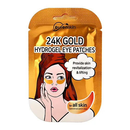 24K Gold HydroGel Eye Patches per Pair