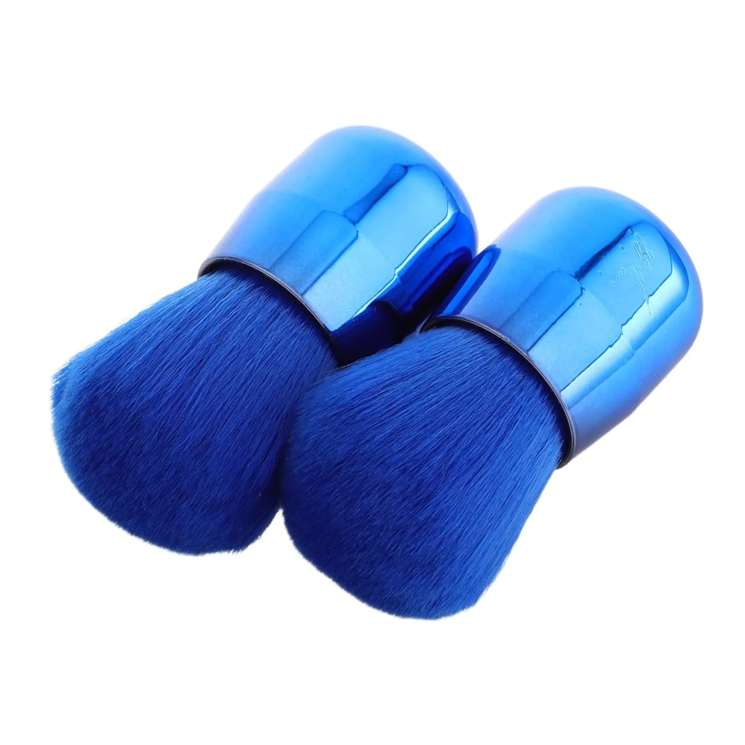 2Pcs Mushroom Shaped Makeup Brushes Portable Blush Brush for Quick and Makeup Application Soft Powder Brush for Travel for Loose Powder and Blush Use