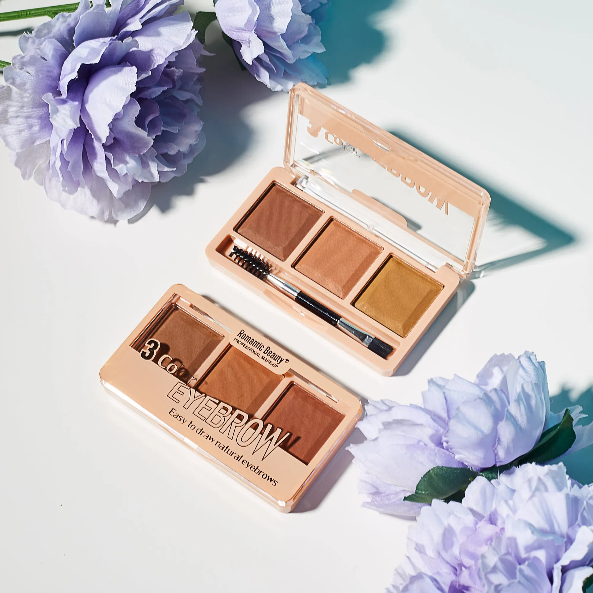 3 Color Eyebrow Powder