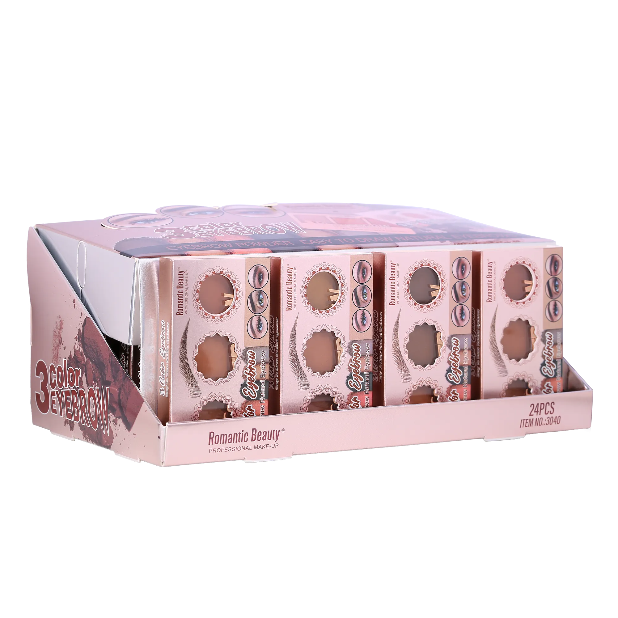 3 Color Eyebrow Powder