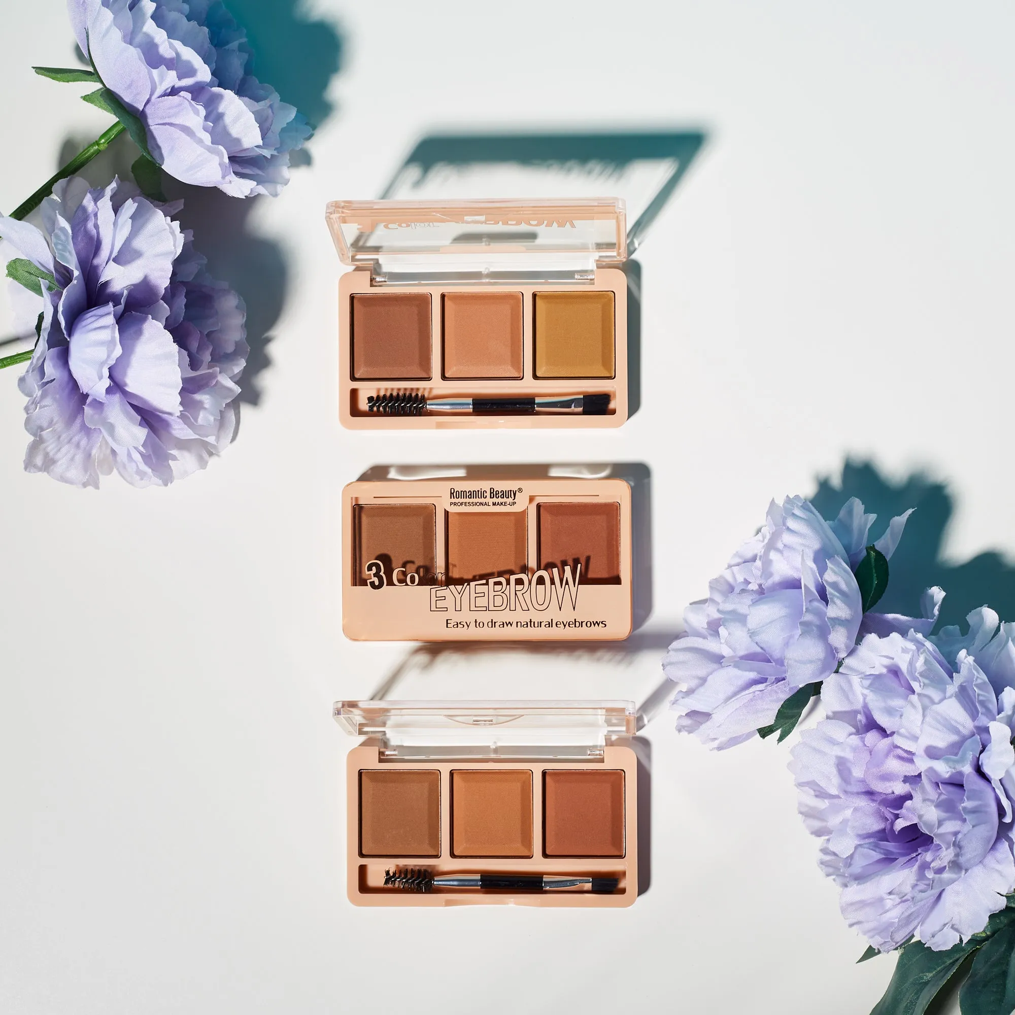 3 Color Eyebrow Powder