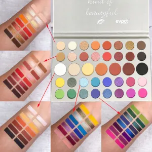 39 Colors Magic Eyeshadow Palette Pro Matte Shimmer Glitter Makeup Pallet Palettes High Pigmented Eye Shadow Powder Natural Colors Long Lasting Waterproof