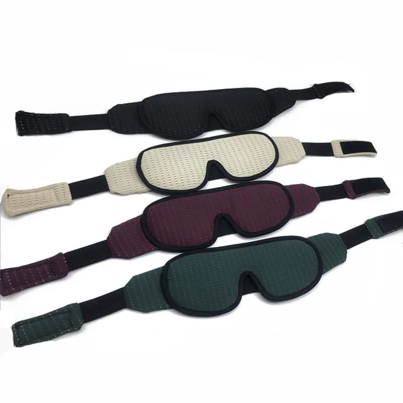 3D Blocking Light Sleeping Eye Mask Soft Padded Travel Shade Cover Rest Relax Sleeping Blindfold Eye Cover Sleep Mask Eyepatch