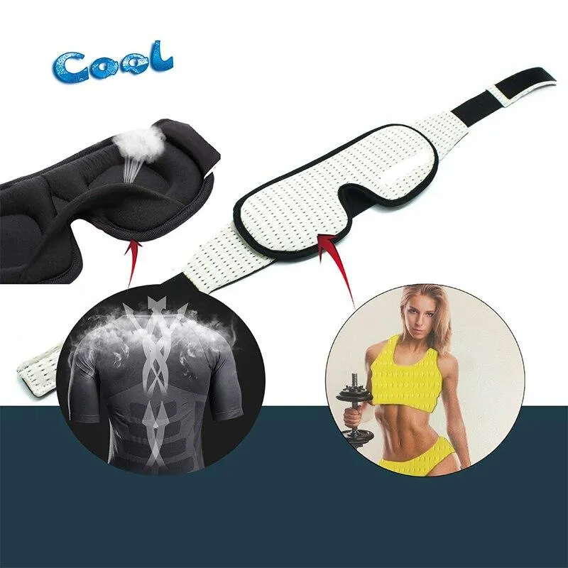 3D Blocking Light Sleeping Eye Mask Soft Padded Travel Shade Cover Rest Relax Sleeping Blindfold Eye Cover Sleep Mask Eyepatch