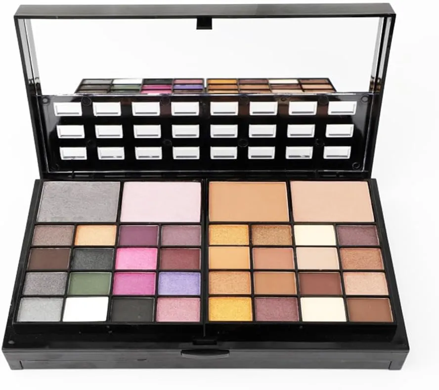 74 Colors Makeup Kit for Women: Full Kit All in One Makeup Kit including 36 Eyeshadow Makeup,16 Lip Gloss,12 Glitter Cream, 4 Concealer, 3 Blusher,1 Bronzer, 2 Highlight and Contour