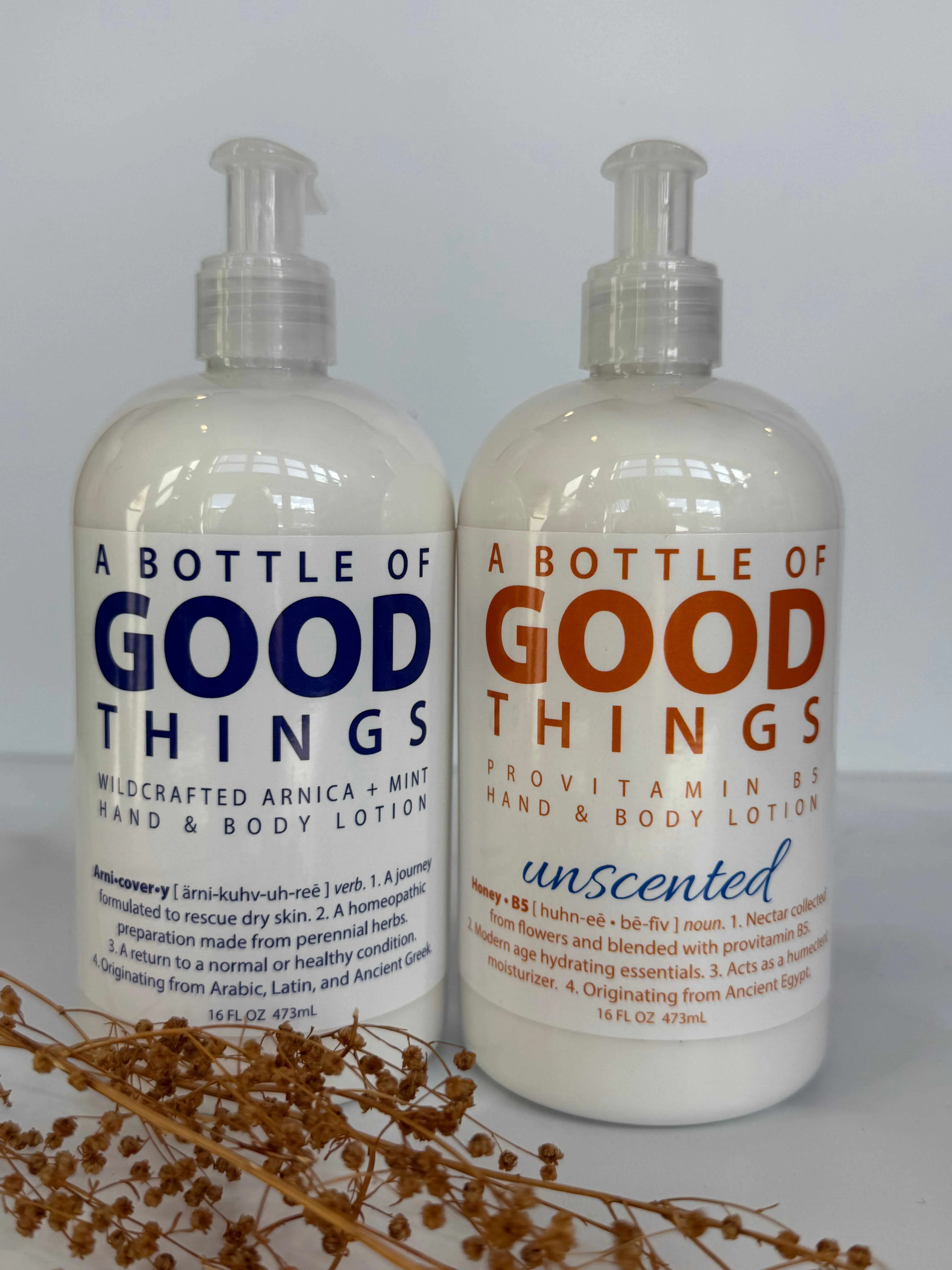 A Bottle of Good Things