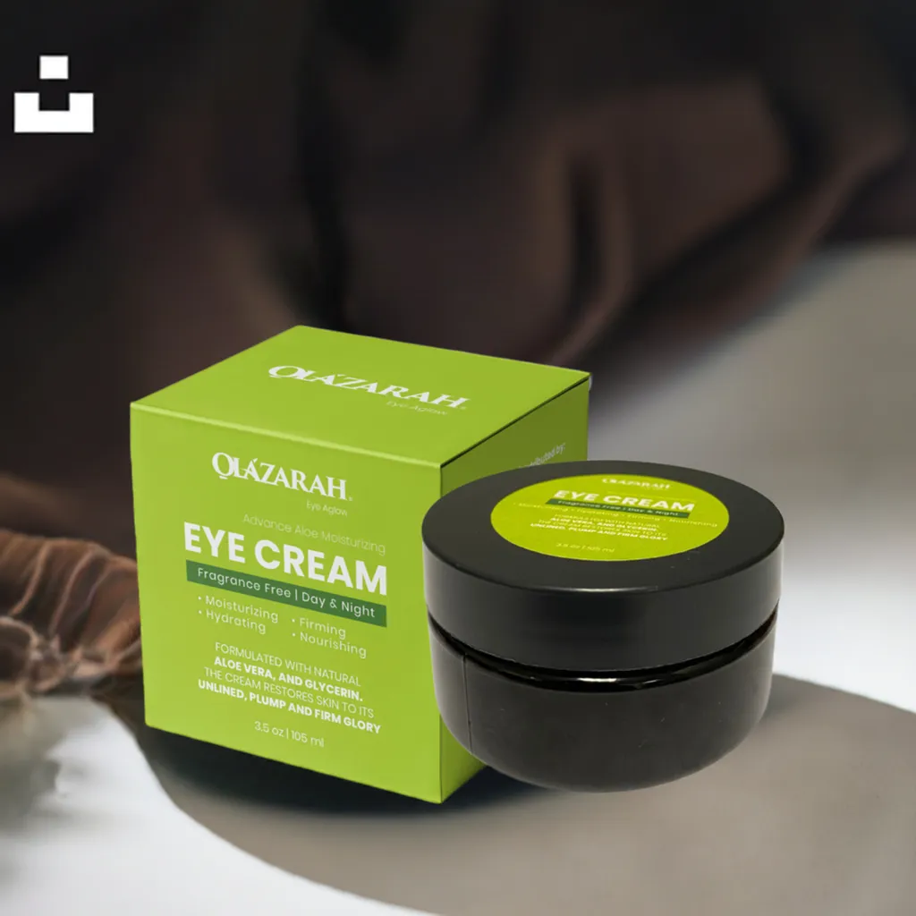 Advanced Anti-Aging Aloe Eye Cream – Daily Hydrating Under Eye Moisturizer for Wrinkles, Puffiness, & Dark Circles – Day & Night Formula