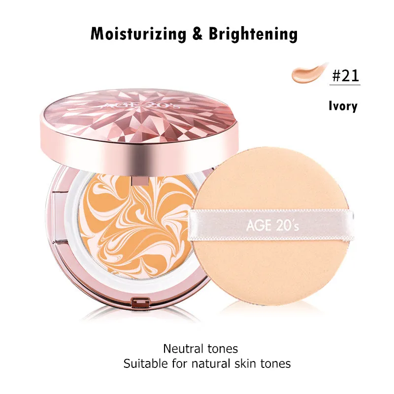 AGE 20's Diamond Moisturizing Oil Control Air Cushion Foundation T2941
