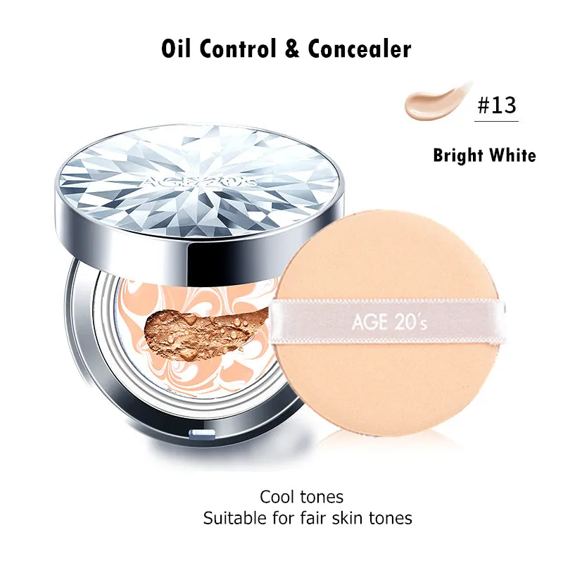 AGE 20's Diamond Moisturizing Oil Control Air Cushion Foundation T2941