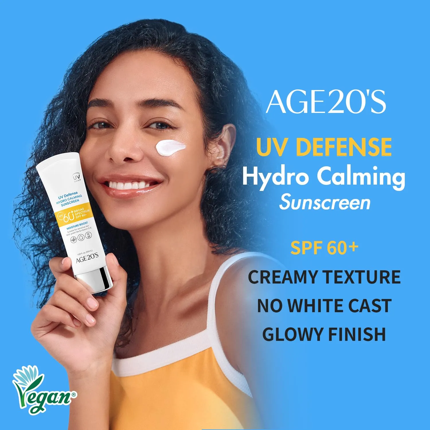 AGE 20's  UV Defense Hydro Calming Sunscreen SPF 60  50ml   Signature Intense Sunscreen SPF 50  Foundation