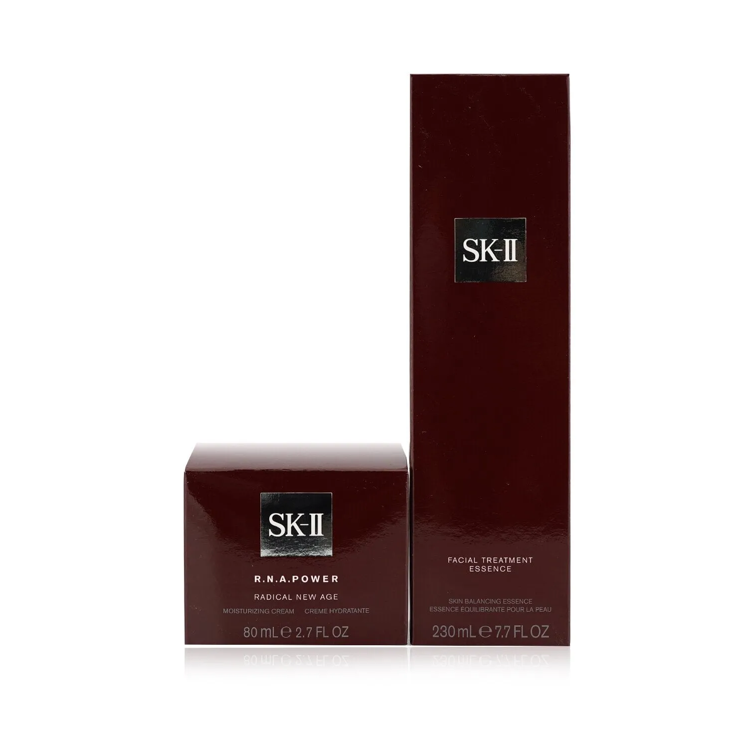Ageless Beauty Essentials Set: R.N.A. Power Moisturizing Cream 80ml   Facial Treatment Essence 230ml