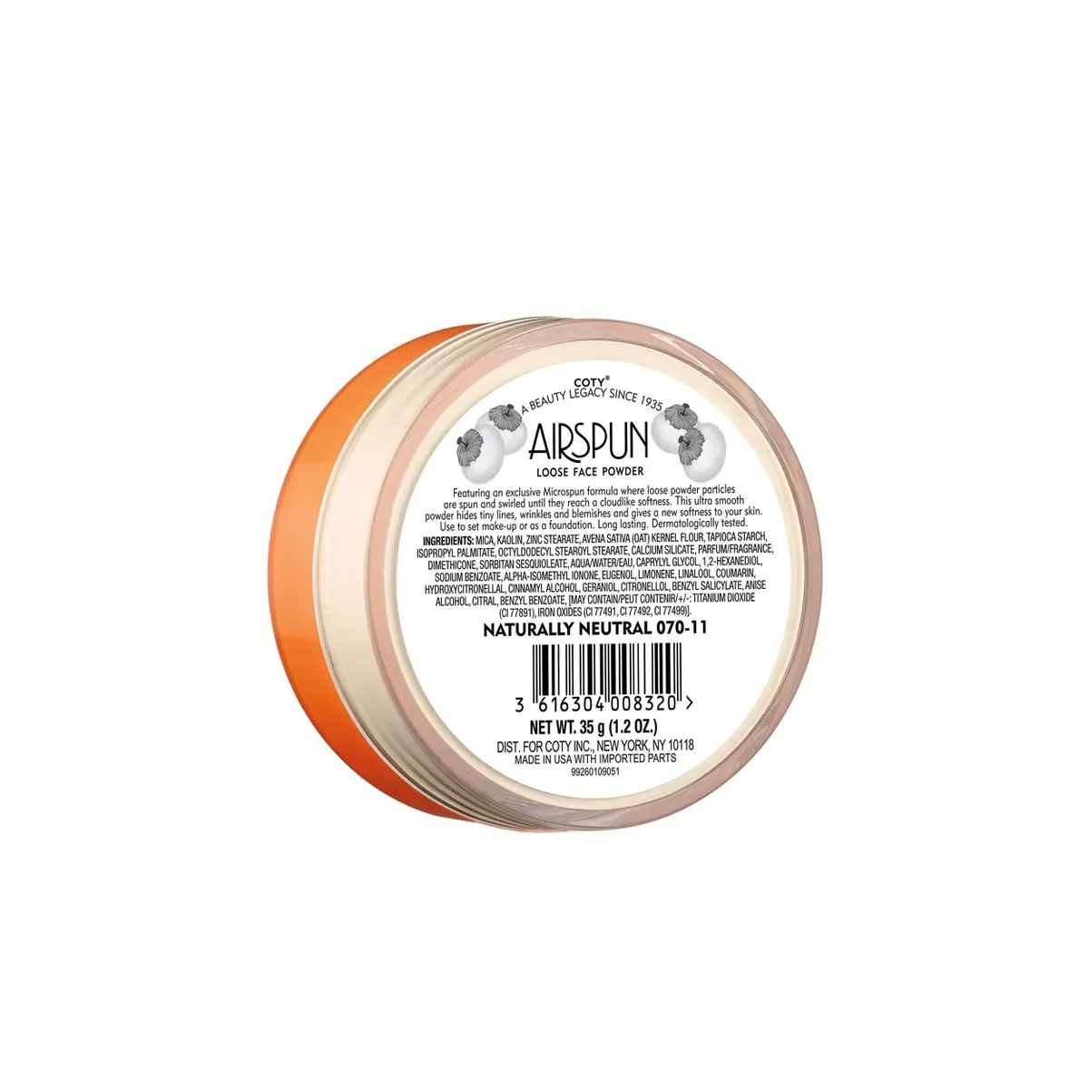 Airspun Loose Face Powder