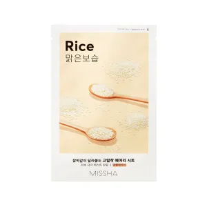 Airy Fit Sheet Mask [Rice] 1pc