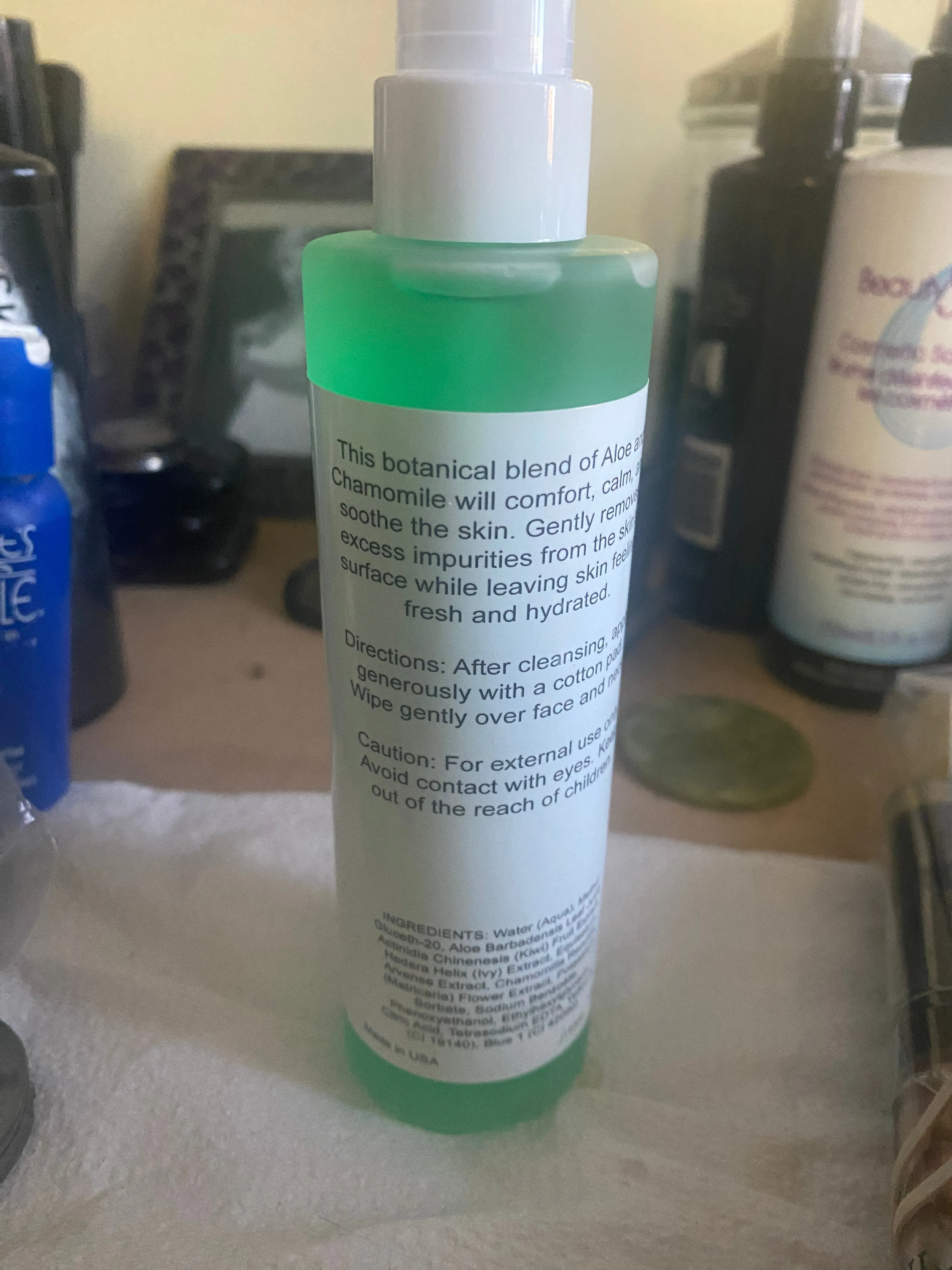Aloe & Chamomile Toner Mister