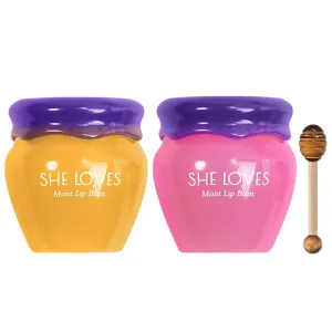 ANMANSY Lip Mask,Honey&Sakura Day and Night Repair Lip Sleeping Masks Honey Lip Balm, Fade Lip Lines Bee Balm Lip Balm, Hydrating &Prevention Dry and Crack Lip Scrubs Exfoliator (day and night)