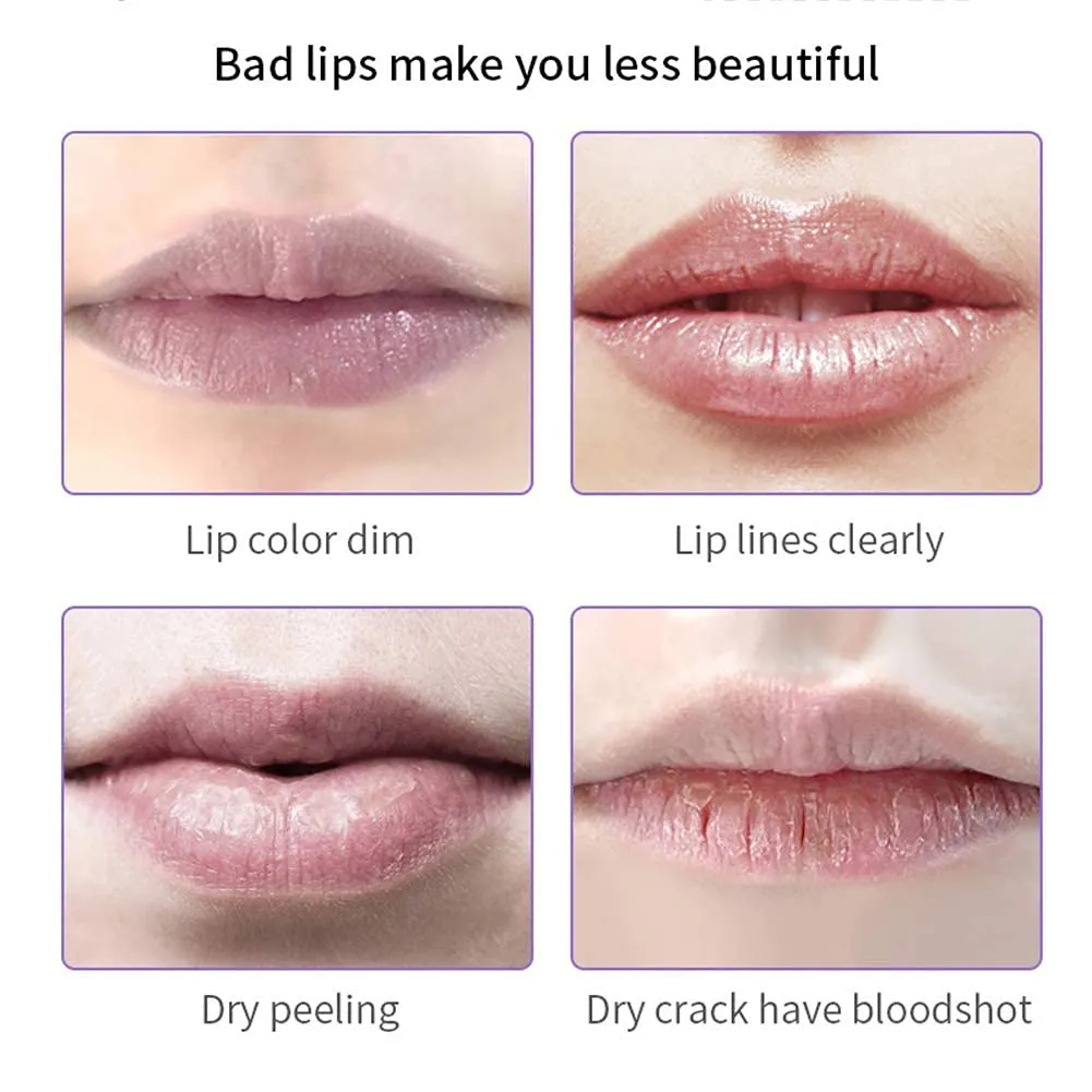 ANMANSY Lip Mask,Honey&Sakura Day and Night Repair Lip Sleeping Masks Honey Lip Balm, Fade Lip Lines Bee Balm Lip Balm, Hydrating &Prevention Dry and Crack Lip Scrubs Exfoliator (day and night)