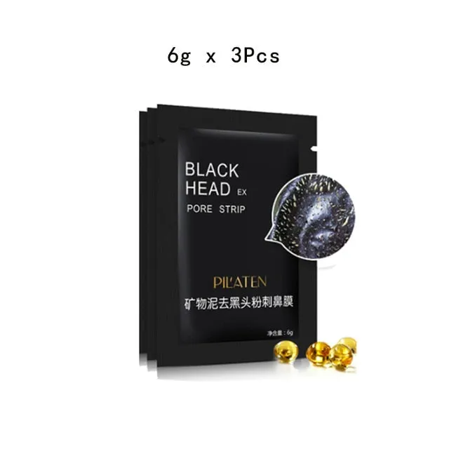 Anti-Aging Black Facial Mask Peel Off Charcoal Purifying Blackhead Remover Mask for Deep Cleansing, AcneScars Blemishes & Wrinkles