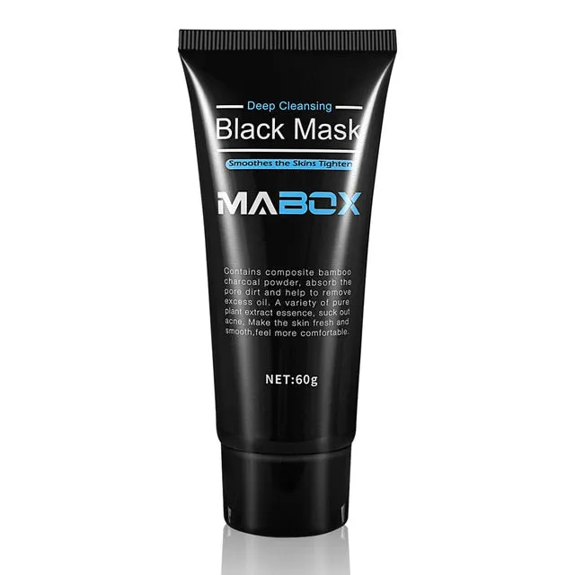 Anti-Aging Black Facial Mask Peel Off Charcoal Purifying Blackhead Remover Mask for Deep Cleansing, AcneScars Blemishes & Wrinkles