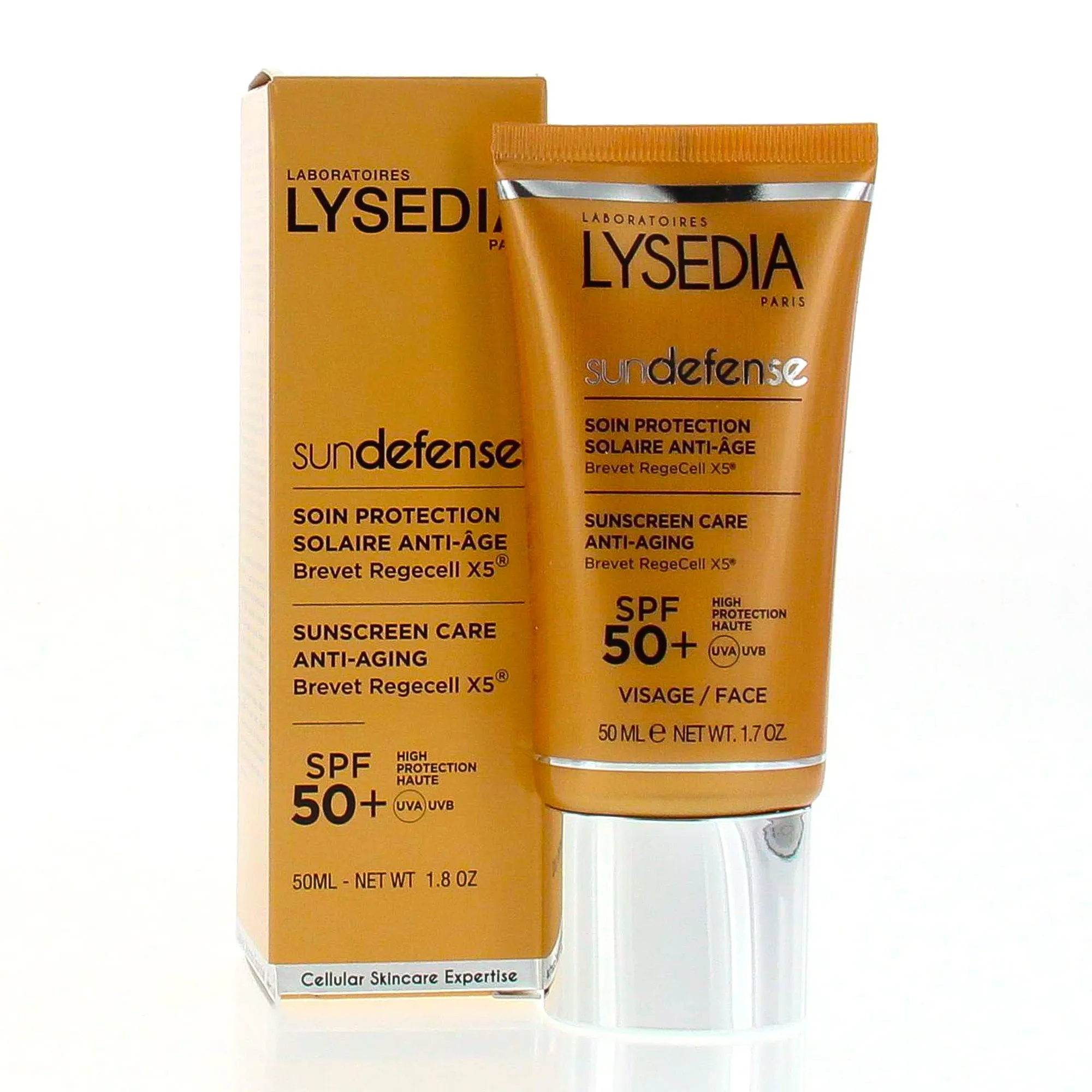 Anti-Wrinkle Sunscreen SPF50  - Sundefence 50 ml