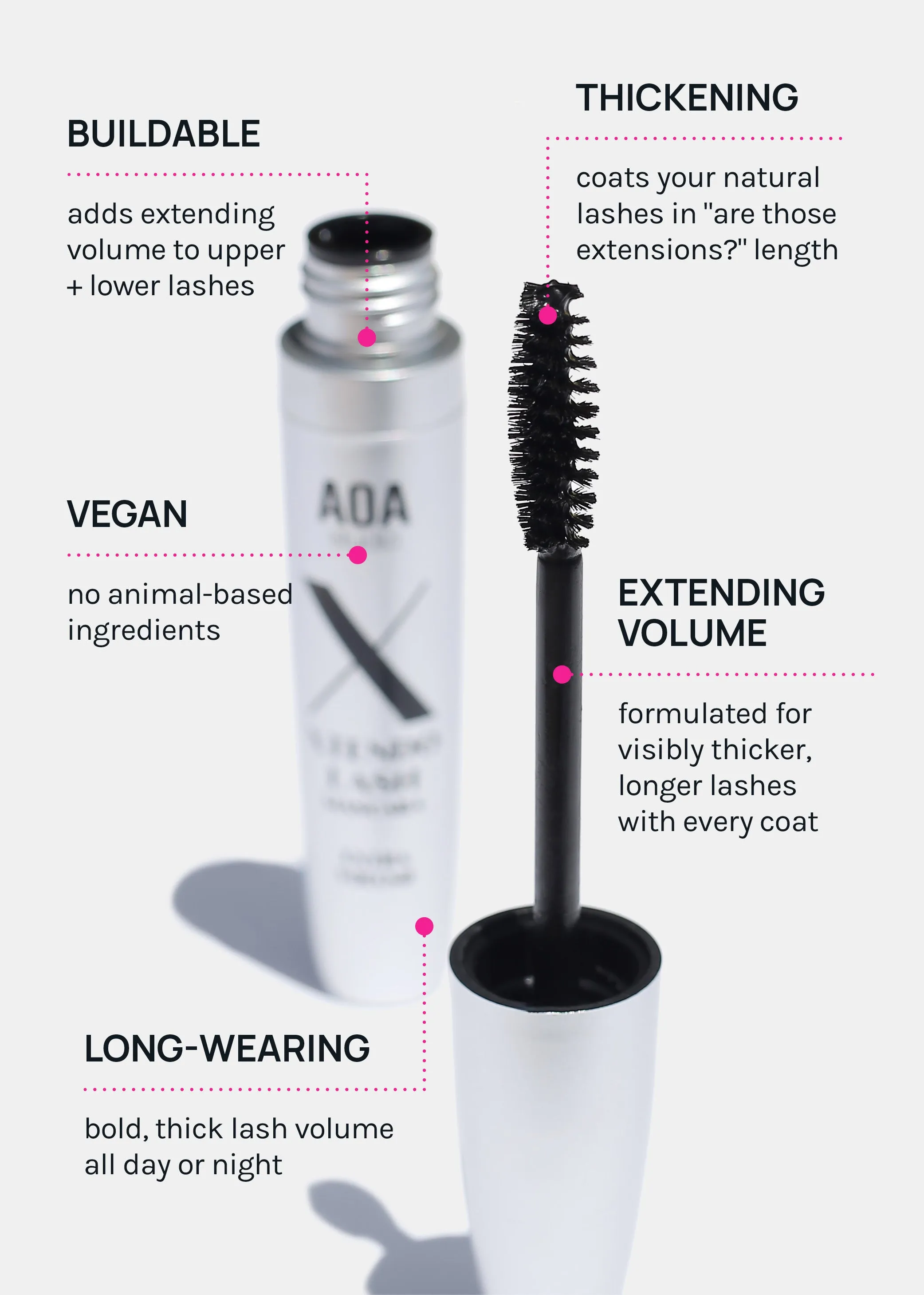 AOA Xtendo Lash Mascara
