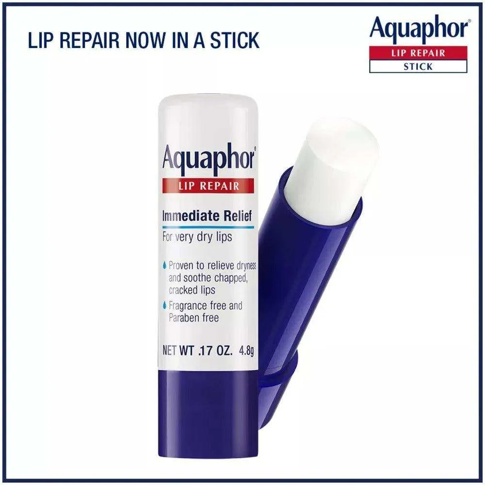 Aquaphor Lip Repair Stick for Dry Chapped Lips