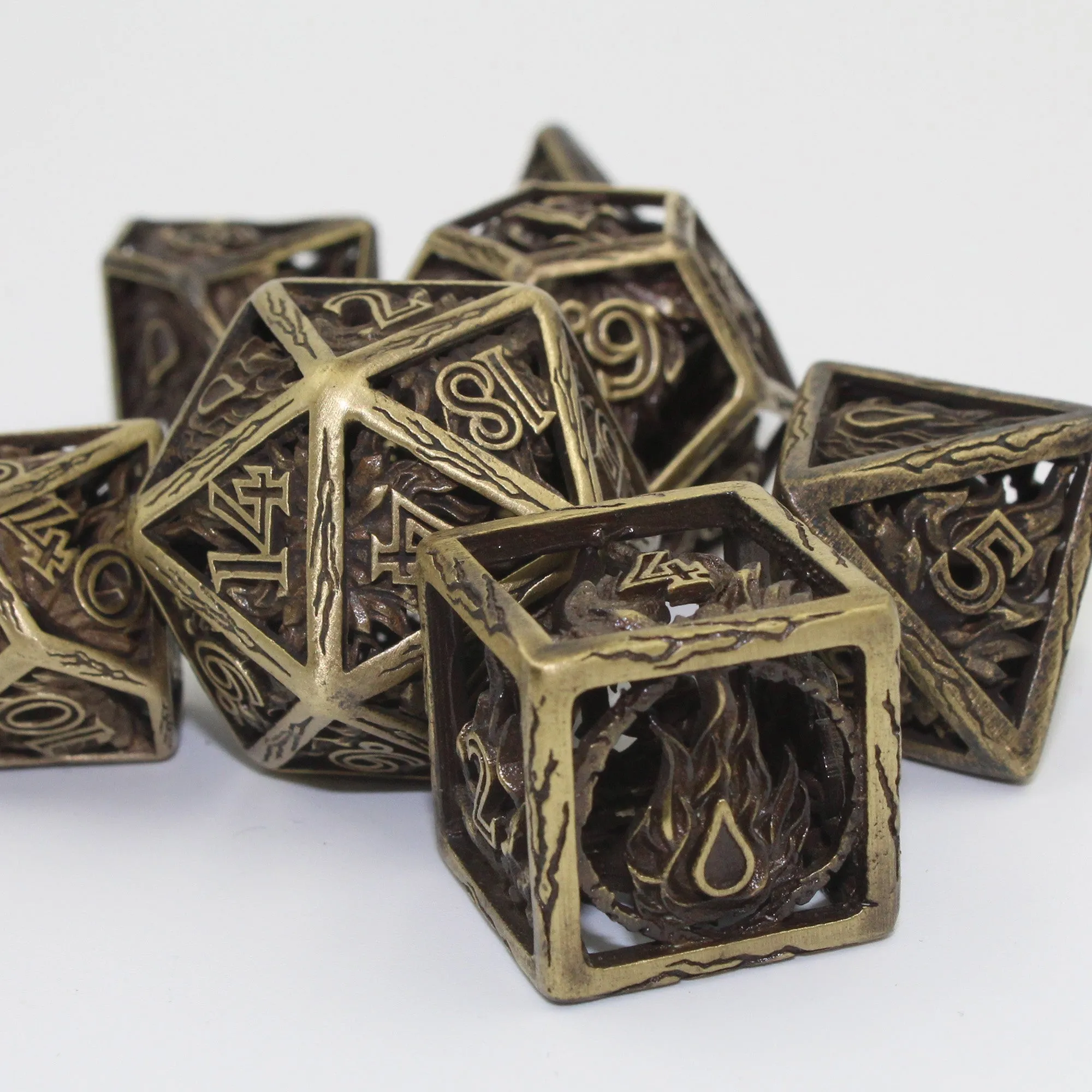 Arsenal Class Dice - Sorcerer Cage Dice Set