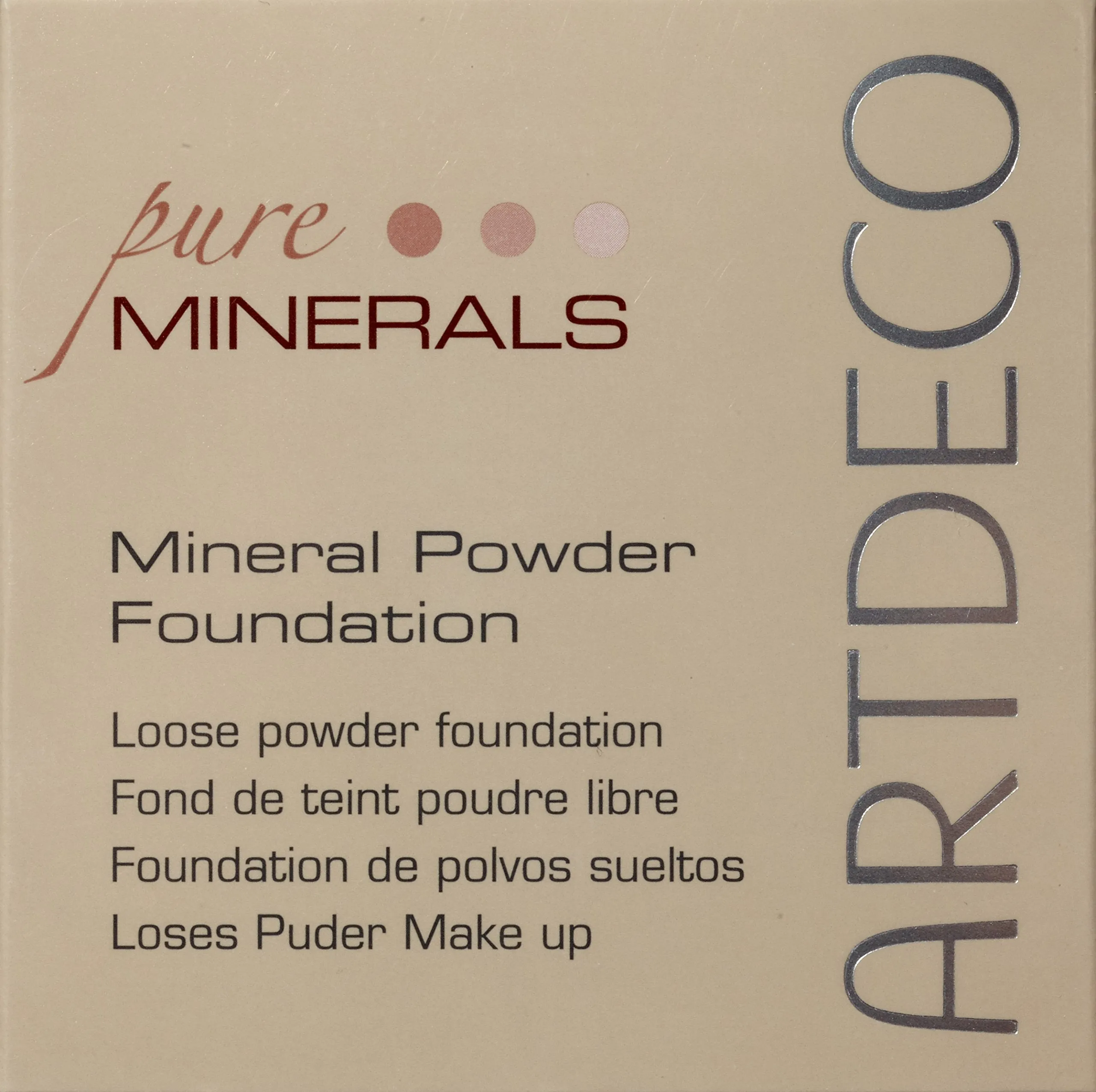 Artdeco Mineral Compact Powder Number 2, Natural Beige 15 g