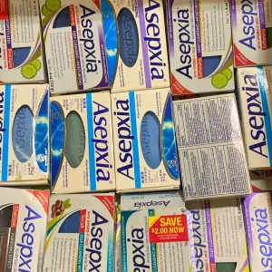 Asepxia Acne Bar Soap Assorted Mix 4OZ (40 Pcs Lot)
