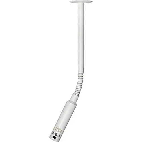 Audix M40W6 Miniature High-Output Cardioid Ceiling Microphone w/ 6" Gooseneck - White