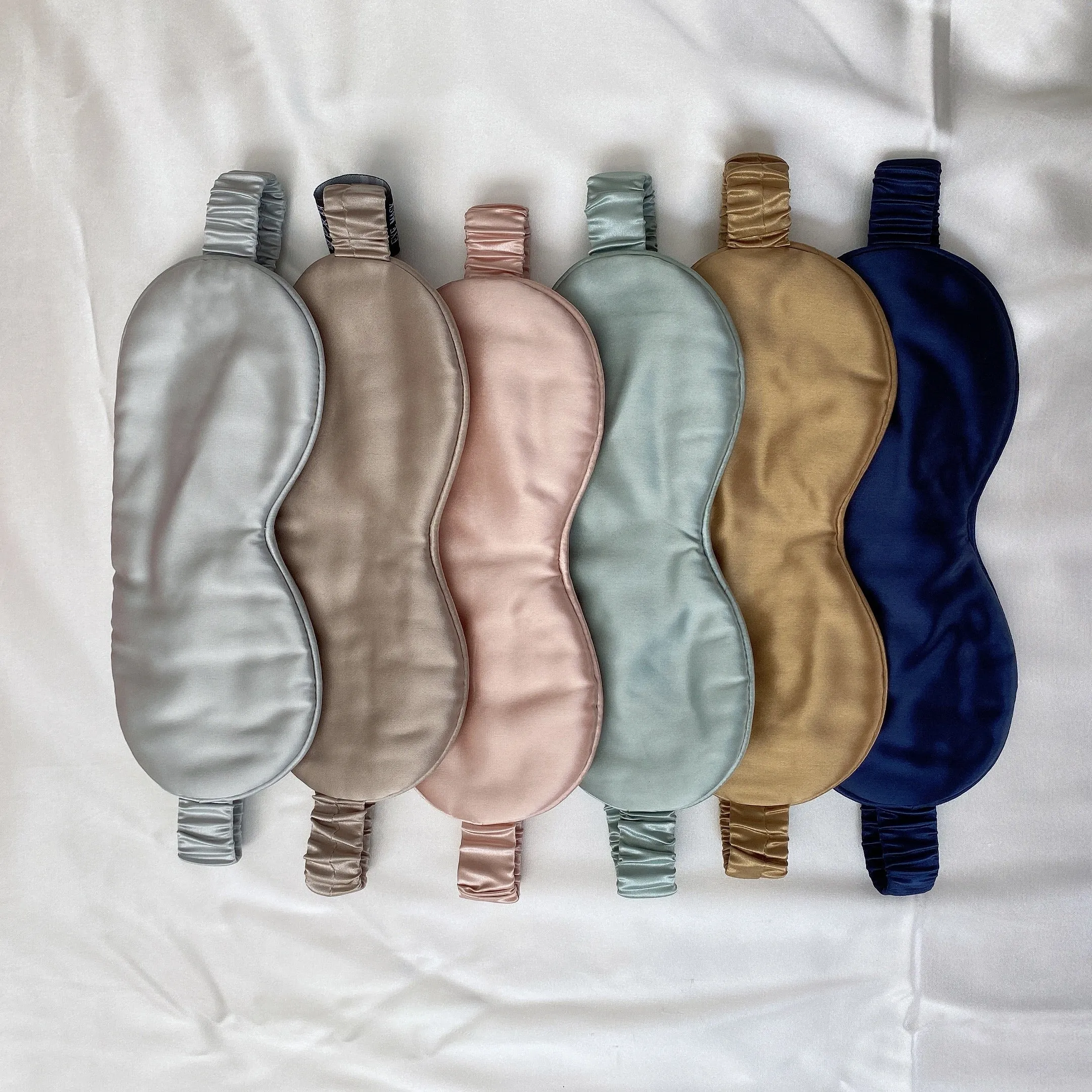 Aurelie Pure Silk Sleep Eye Mask | Mint