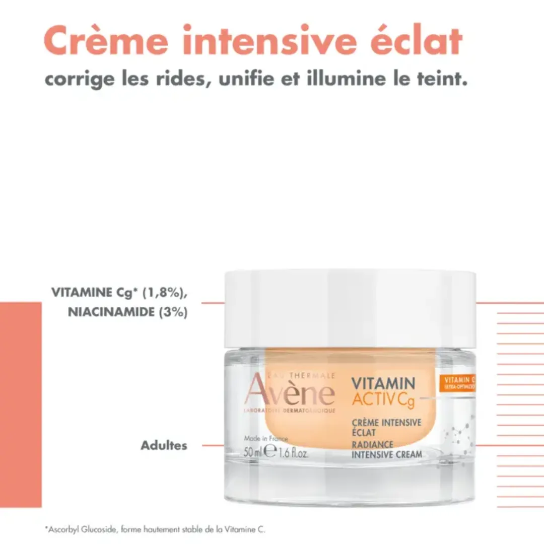 Avène Vitamin Activ Cg Creme Intensive Eclat 50ml