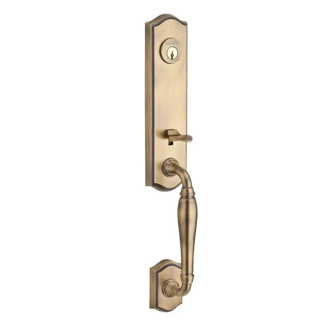 Baldwin Reserve  Handleset Decorative Lever and Traditional Round Rose