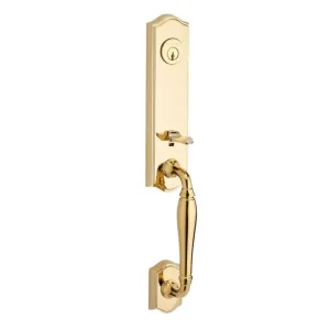 Baldwin Reserve  Handleset Decorative Lever and Traditional Round Rose