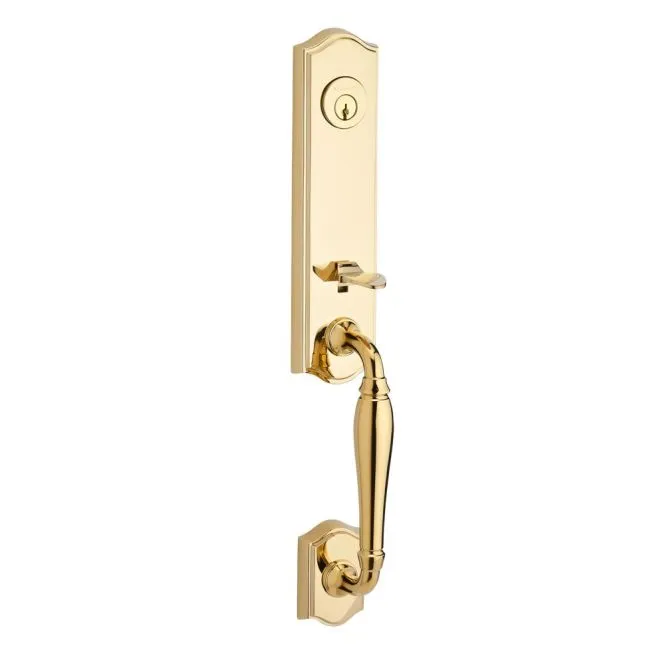 Baldwin Reserve  Handleset Decorative Lever and Traditional Round Rose