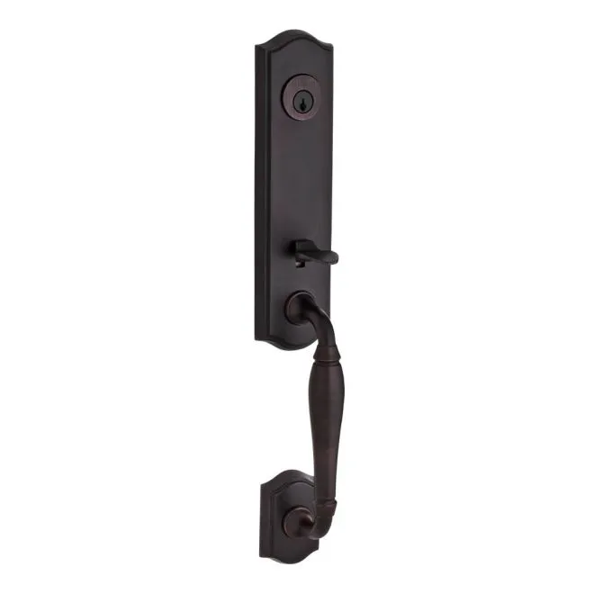Baldwin Reserve  Handleset Decorative Lever and Traditional Round Rose