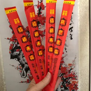 Bamboo chopsticks - Set of 38 party pack