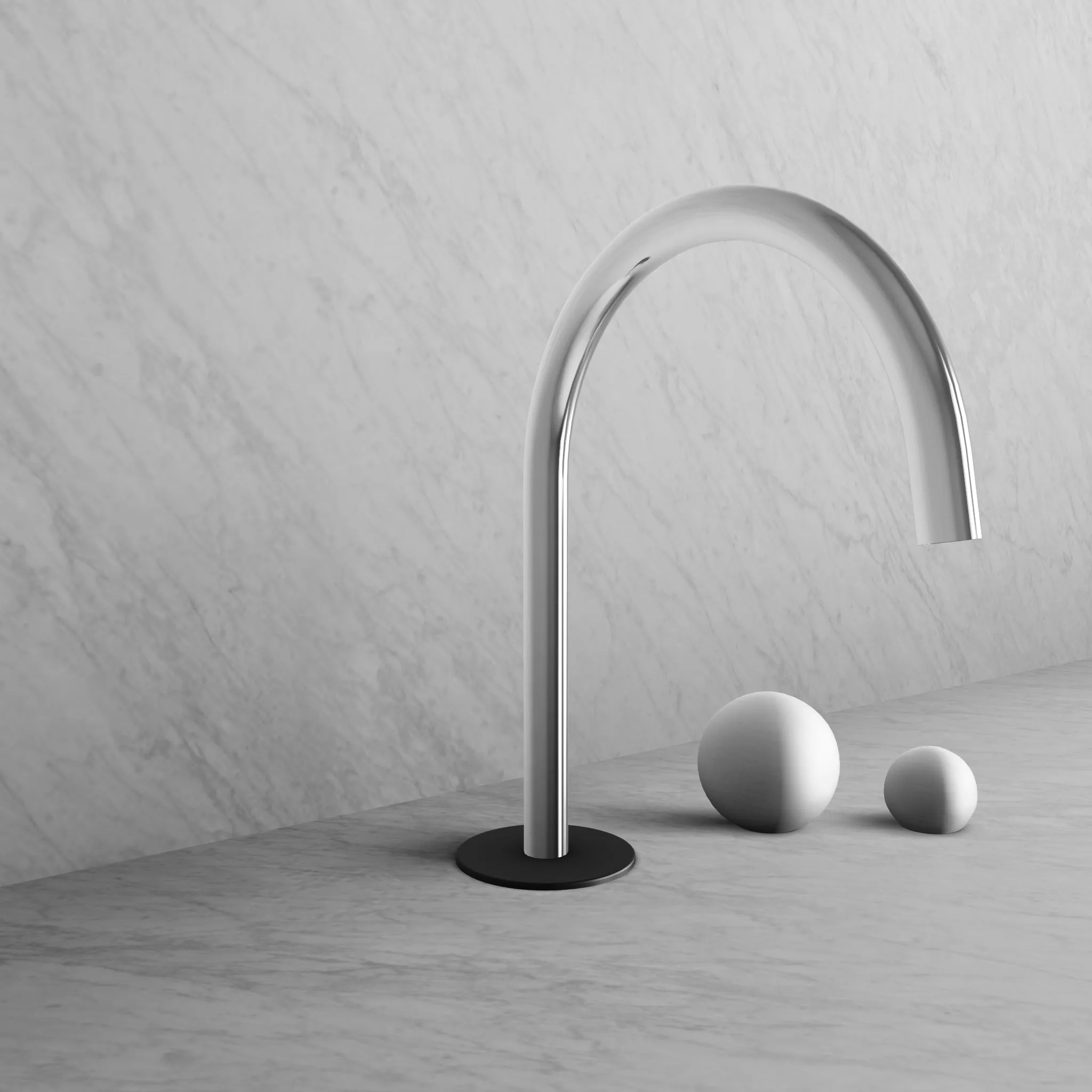 BARiL B35-8009-00L-CK Two-Handle Deck Mounted Lavatory Faucet