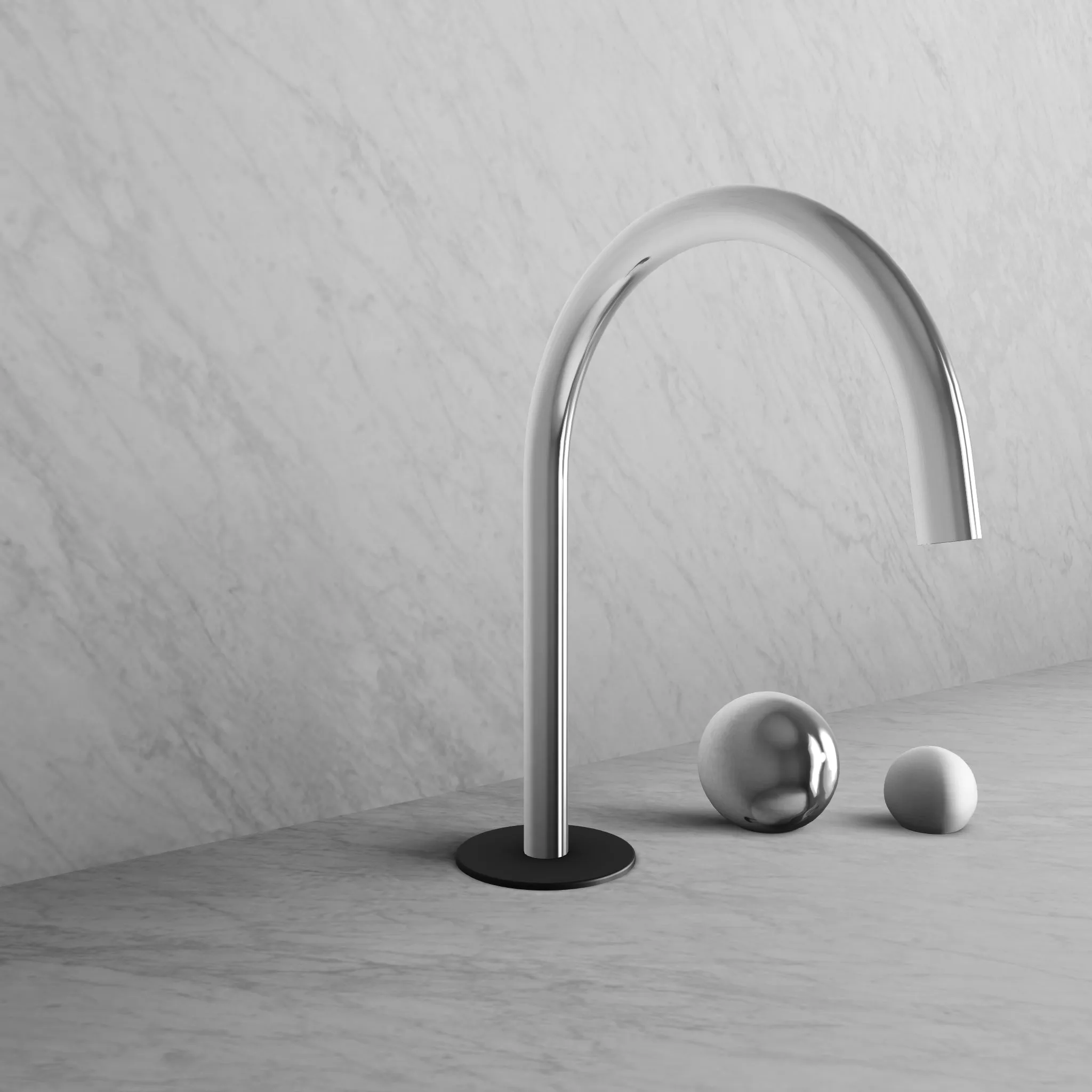 BARiL B35-8009-00L-CK Two-Handle Deck Mounted Lavatory Faucet