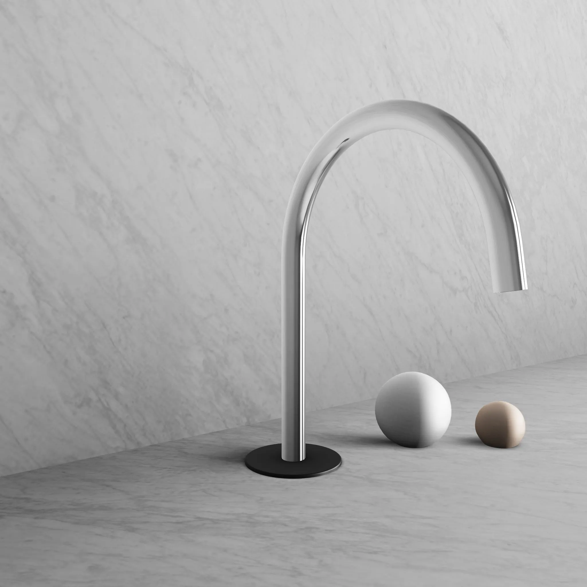 BARiL B35-8009-00L-CK Two-Handle Deck Mounted Lavatory Faucet