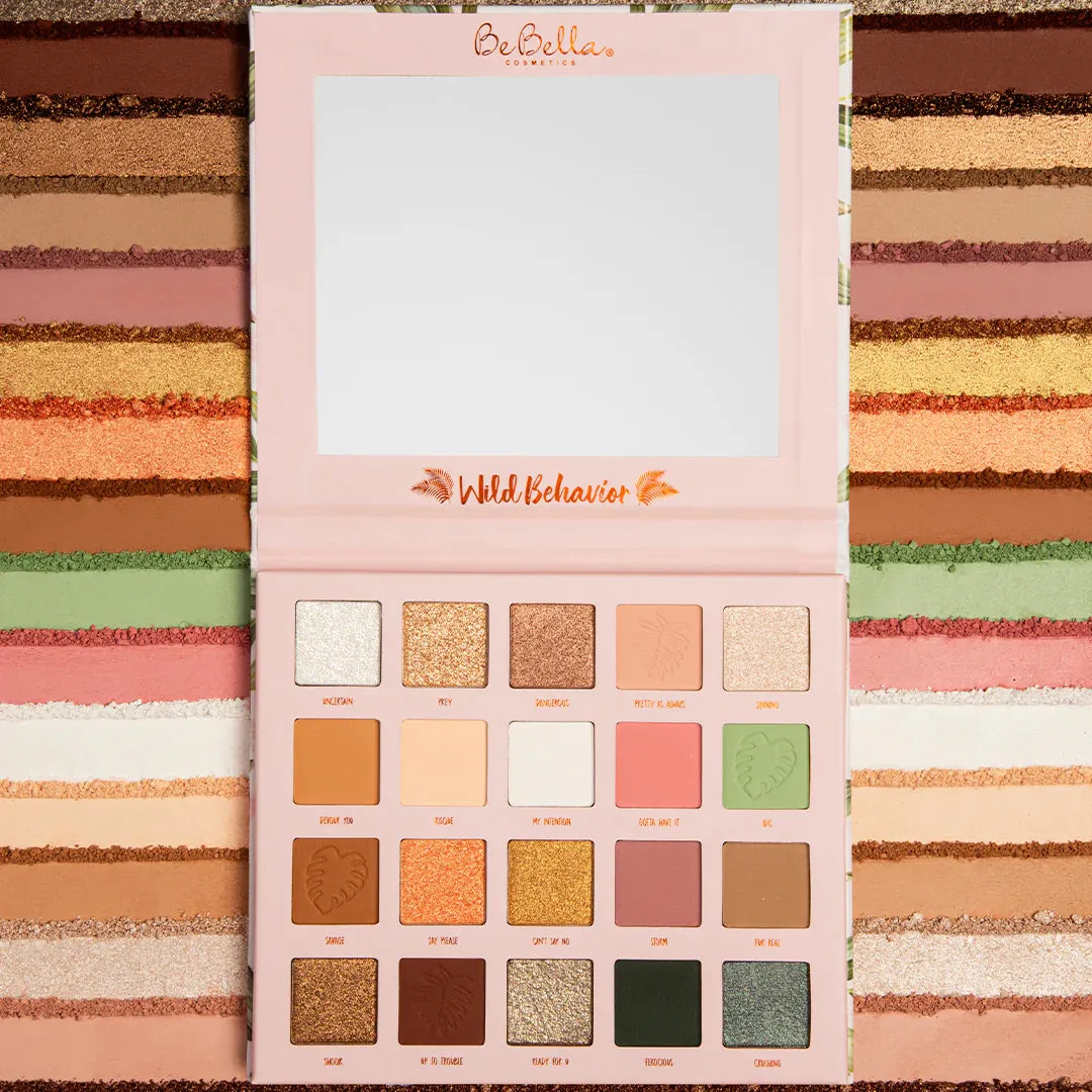 be Bella  wild behavior shadow palette ￼