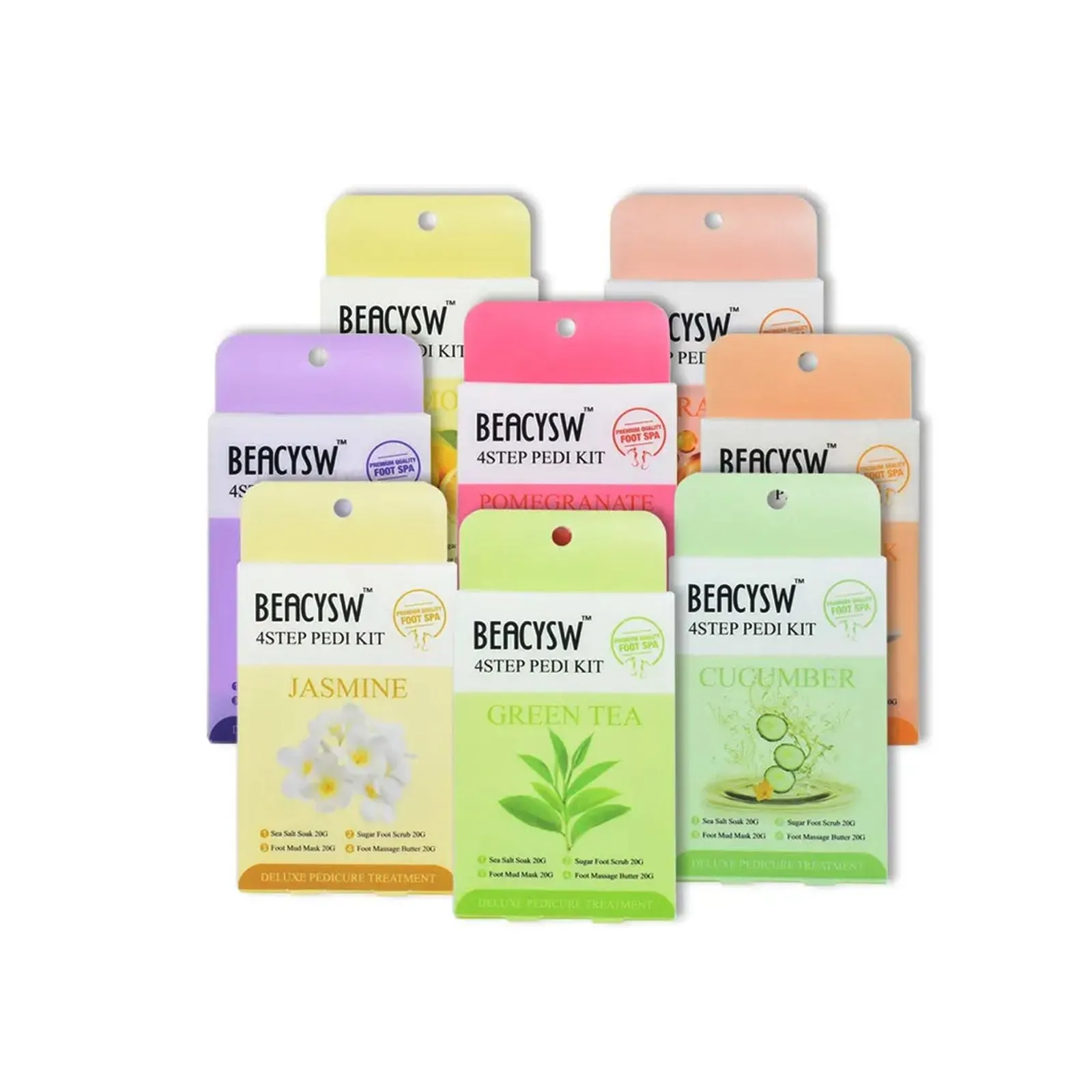 Beacysw Professional Foot Spa 4 in 1 Pedicure Kit